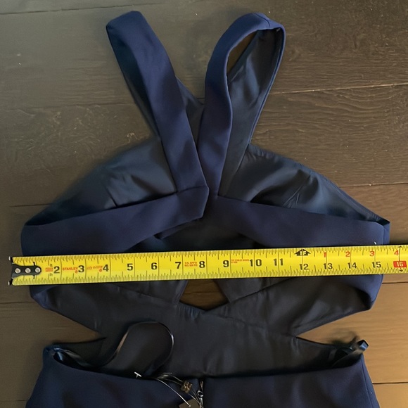 BCBG DARK NAVY GOWN - Picture 10 of 10